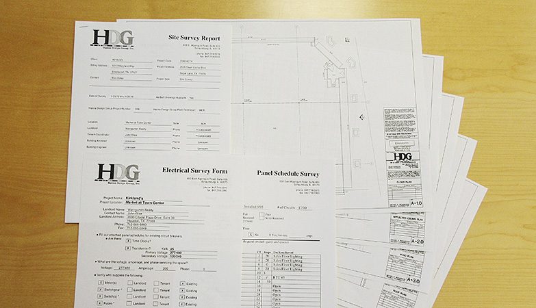 Site Survey Reports & As-built Services